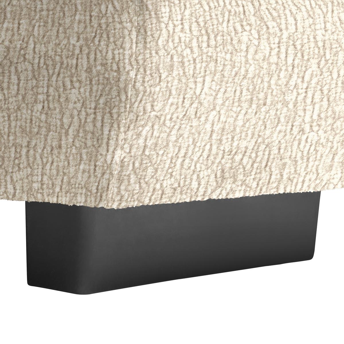 Wohnlandschaft Vivo Beige - Beige/Schwarz, MODERN, Kunststoff/Textil (317/63/179cm) - Premium Living