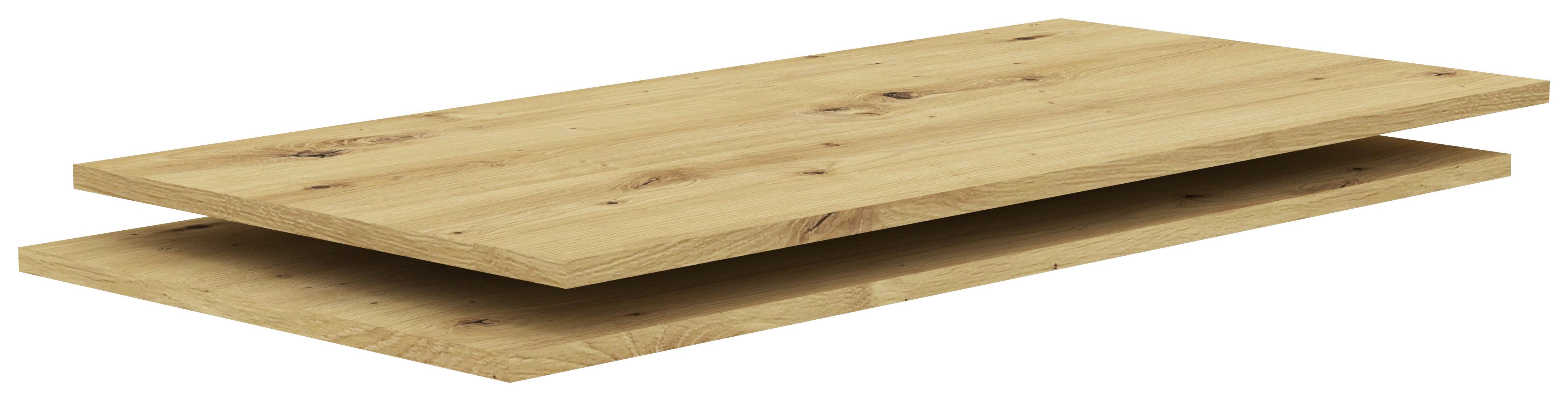 Einlegeboden Basit Eiche Artisan - Eiche Artisan, Konventionell, Holzwerkstoff (95/1,6/45cm) - Mömax