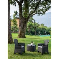 Kerti Garnitúra Set Tree - antracit, műanyag - Mömax