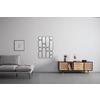 VÄGGSPEGEL ARCO -TREND- - svart, Romantik / Lanthus, metall/glas (80/120/2,5cm) - Premium Living