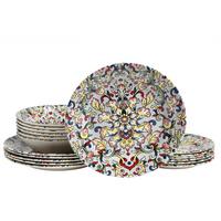 Jedilni Servis Arabesque, 18-Delni - večbarvno, Basics, keramika - Creatable