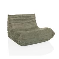 Naslanjač Sitzolo, Žajbljevo Zelena - žajbljevo zelena, Moderno, tekstil (90/72/100cm) - MID.YOU