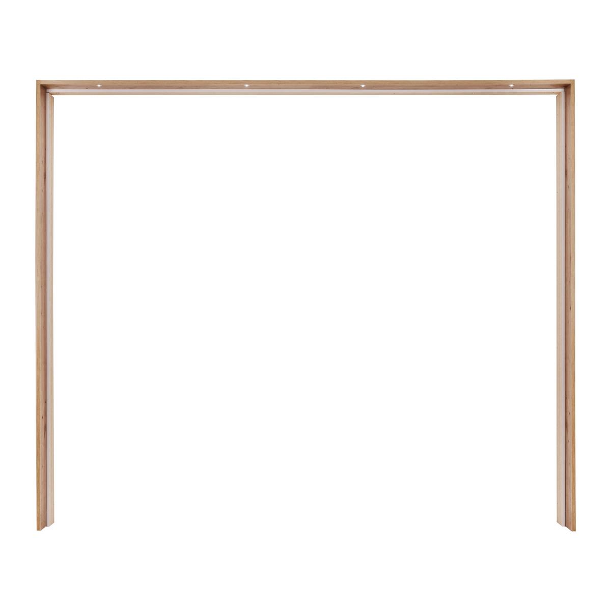 Passepartout Quadra in Eiche Artisan - Eiche Artisan, Konventionell, Holzwerkstoff (278/233/64cm) - Mömax