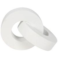 Skulptur Chainy Weiss - Weiss, Modern, Kunststoff (19/26/19cm) - Mömax