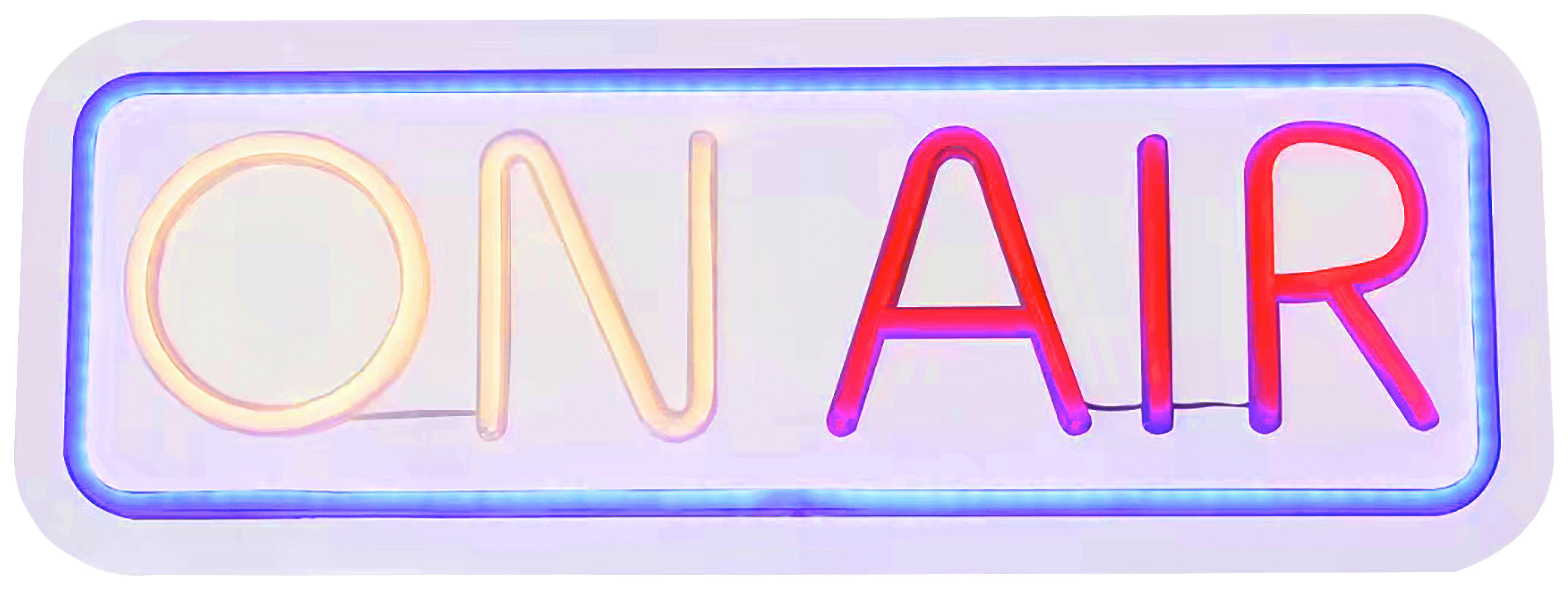 Lampă decorativă LED Oni - alb/transparent, Konventionell, plastic (40/14/1,9cm) - Mömax