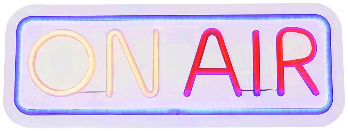 Lampă decorativă LED Oni - alb/transparent, Konventionell, plastic (40/14/1,9cm) - Mömax