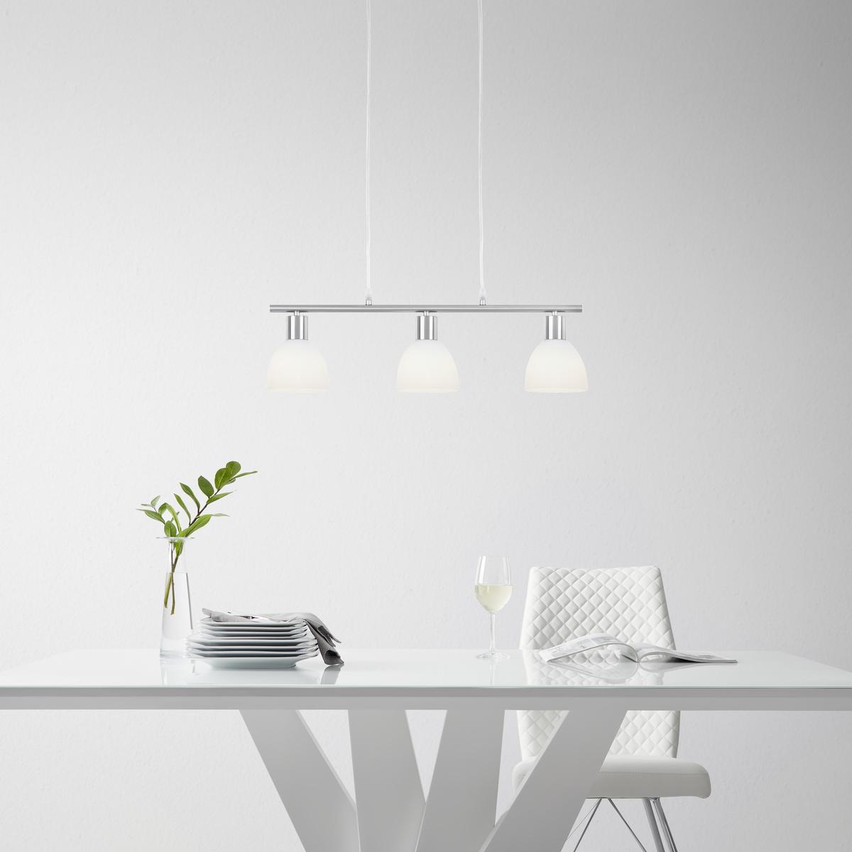 LAMPA WISZĄCA JAKOB - Konventionell, metal/szkło (64,5/90cm) - Modern Living