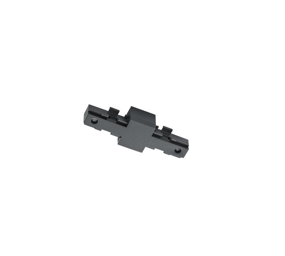 Schienensystem-Stromtrenner Duoline Schwarz - Schwarz, Basics, Kunststoff (9,6/2/3cm) - Trio Leuchten
