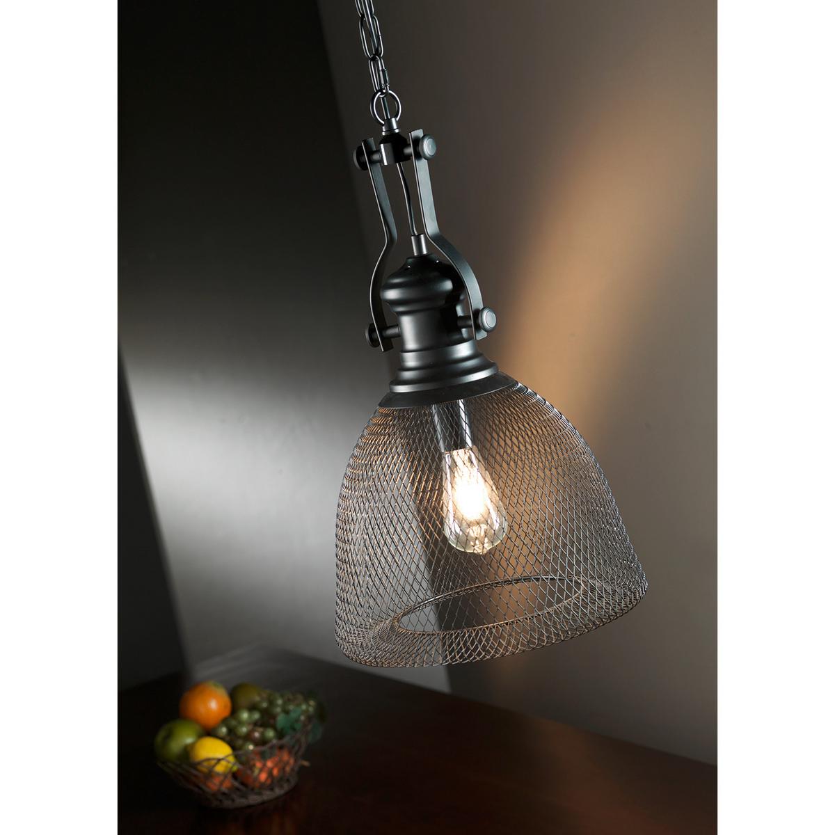 Hängeleuchte Grammy Schwarz nax. 22 Watt - Schwarz, KONVENTIONELL, Metall (32/90cm)