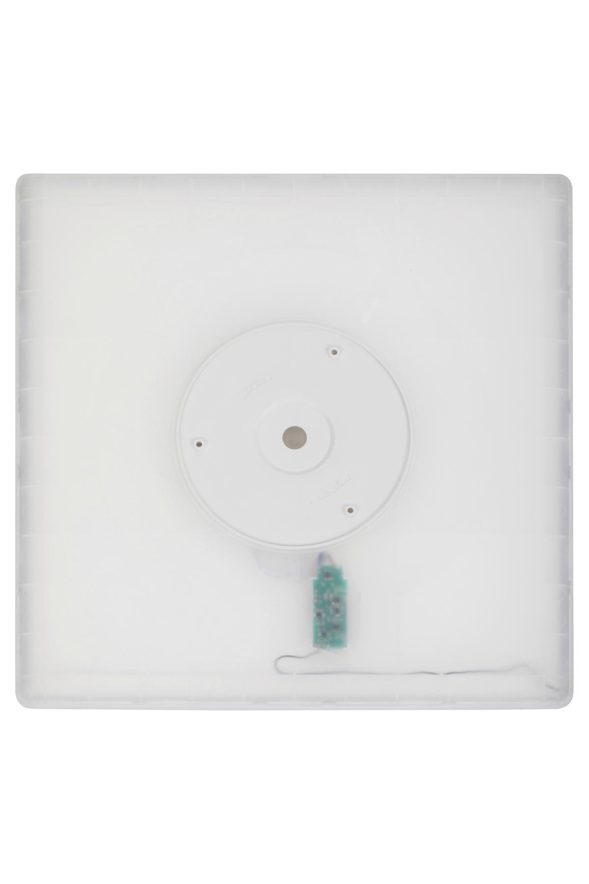 LAMPA SUFITOWA LED GIGA 8 *SBN* - biały, Basics, tworzywo sztuczne (42/42/2,9cm) - Novel