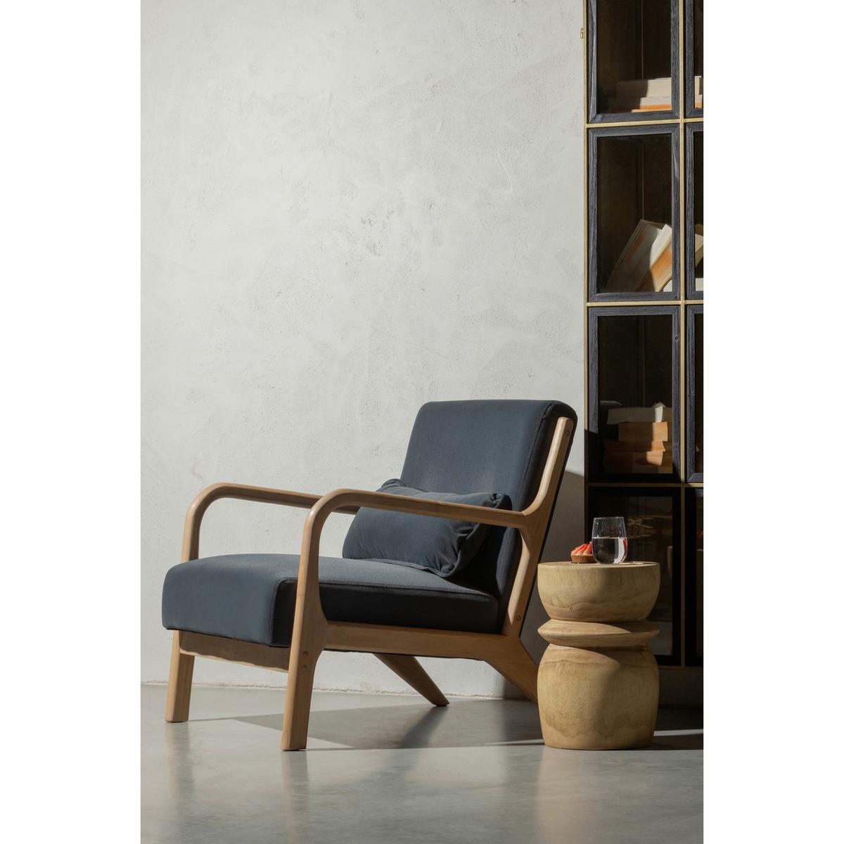 Beistelltisch Bikkel Naturfarben B: 28 cm - Naturfarben, Design, Holz (28/28/40cm) - Livetastic