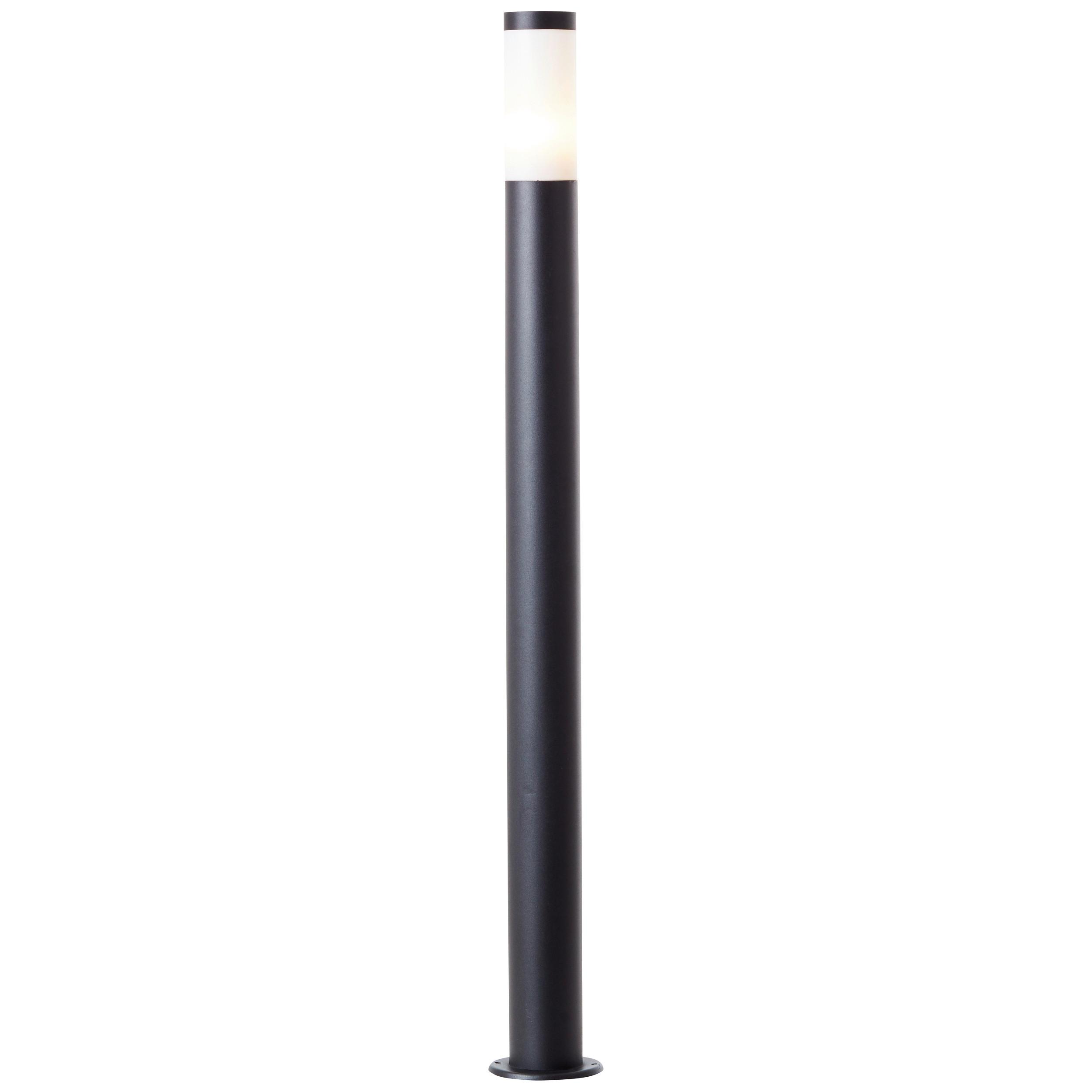 Außenstehleuchte Dody Schwarz max. 20 Watt - Schwarz, KONVENTIONELL, Kunststoff/Metall (12/12/111cm) - Brilliant