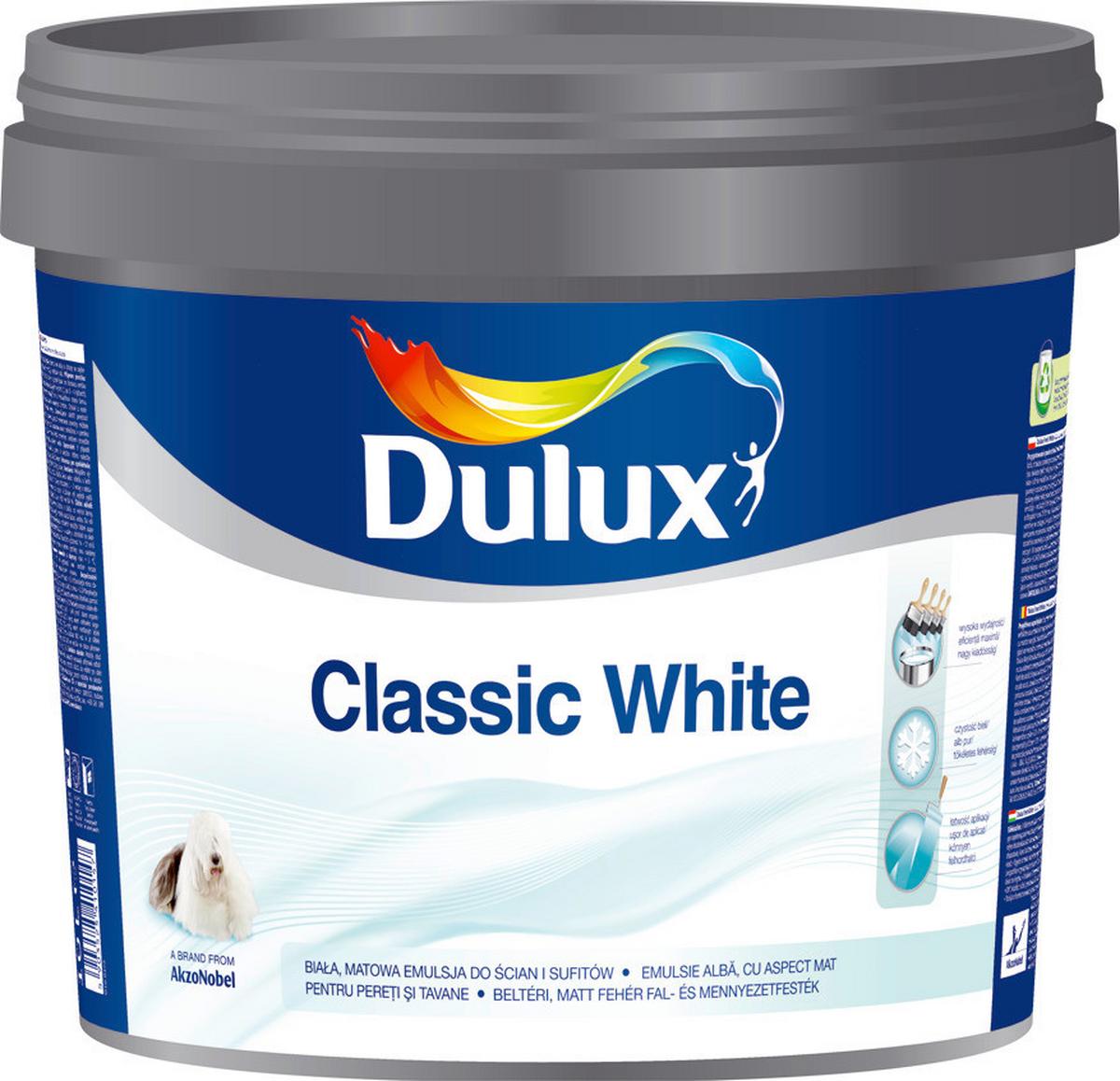 Falfesték Dulux Classic White - (3l)