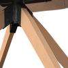 STOL MED ARMSTÖD ADRIEN - greige/naturfärgad, Modern, metall/trä (60/88/65cm) - Bessagi Home