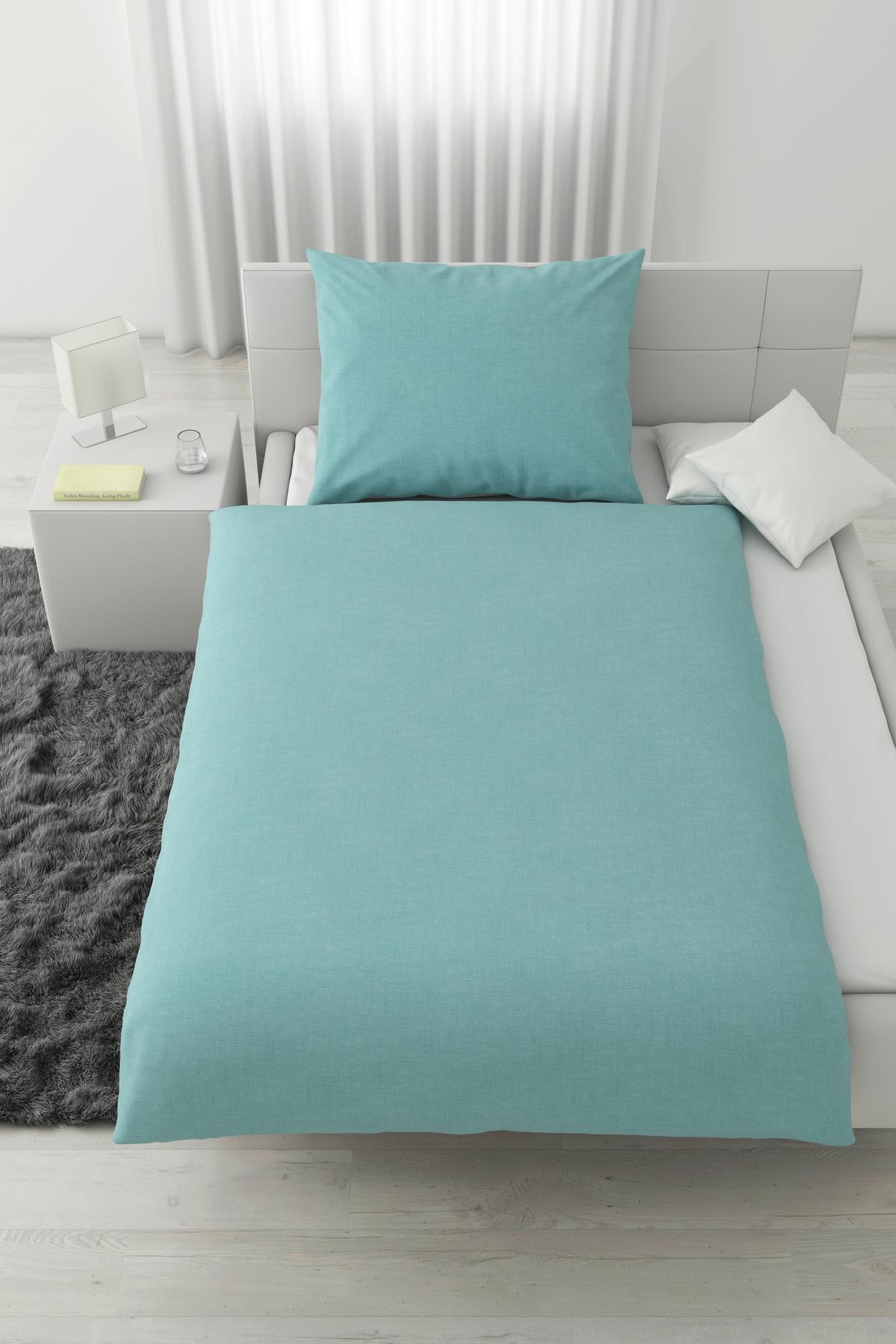 Ágyneműhuzat-garnitúra Noah - világoskék, textil (140/200cm) - Modern Living
