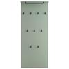 Garderobenpanel Janne ca. 50x120,6x19,9cm Pistazie - Grün, LIFESTYLE, Holzwerkstoff (50/110,6/20,9cm) - MID.YOU