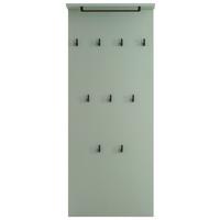 Garderobenpanel Janne ca. 50x120,6x19,9cm Pistazie - Grün, LIFESTYLE, Holzwerkstoff (50/110,6/20,9cm) - MID.YOU