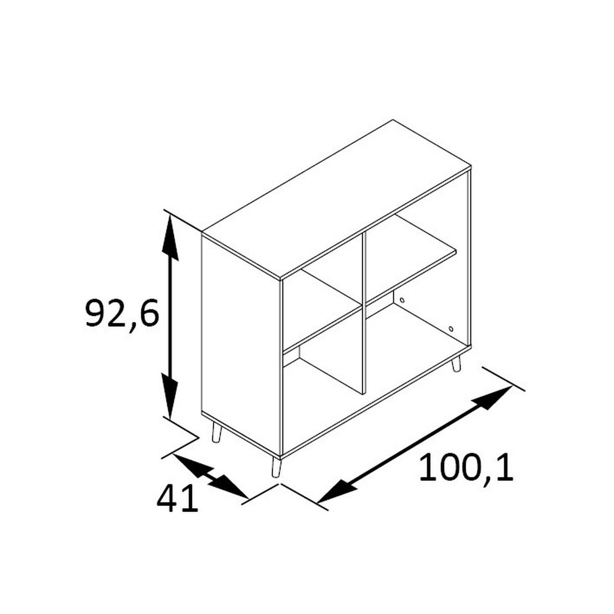 Aktenschrank Set US1000 Petrol ca. 151,05x175,2x41cm - Petrol, MODERN, Holzwerkstoff (151,05/175,2/41cm) - MID.YOU