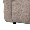 SOFFA MARIE - brun/svart, Modern, trä/textil (232/77/90cm) - Bessagi Home