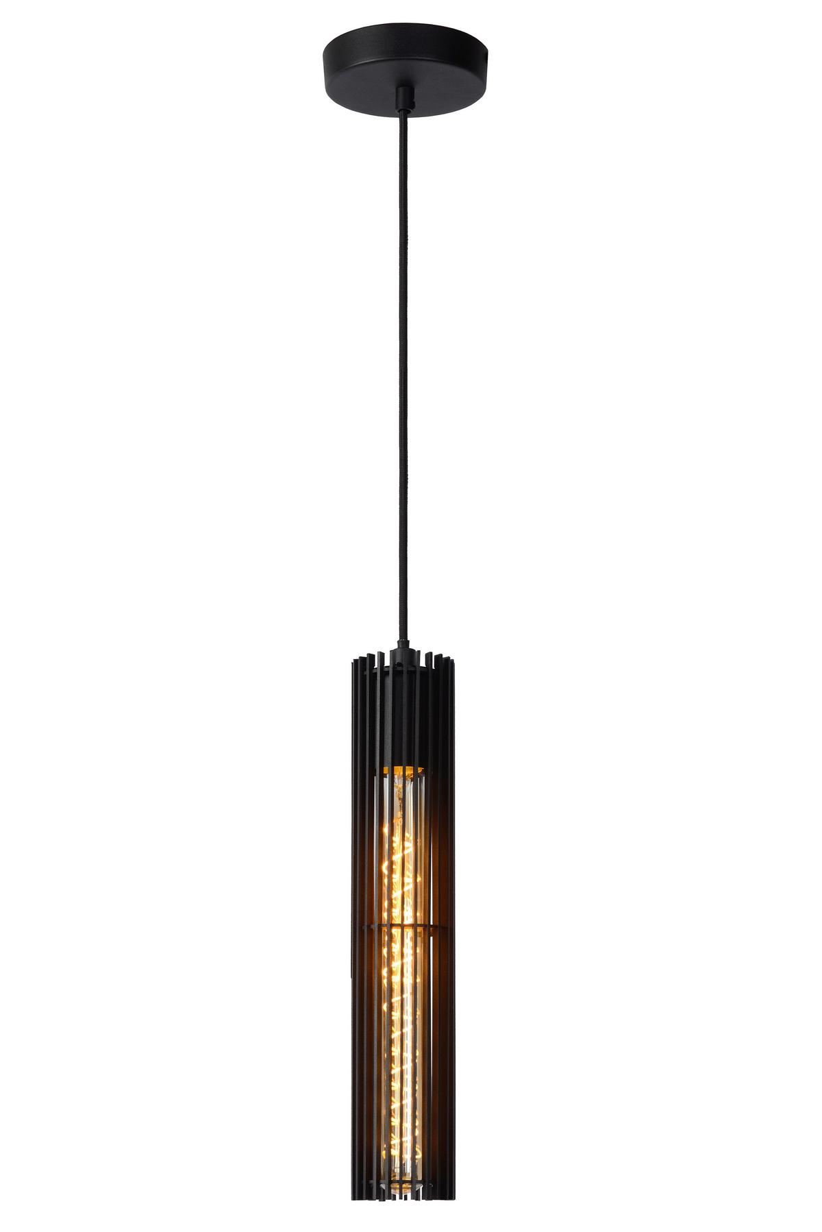 LAMPA WISZĄCA 73406/01/30 LIONEL - czarny, Trend, metal (6.5/11/180cm) - Lucide
