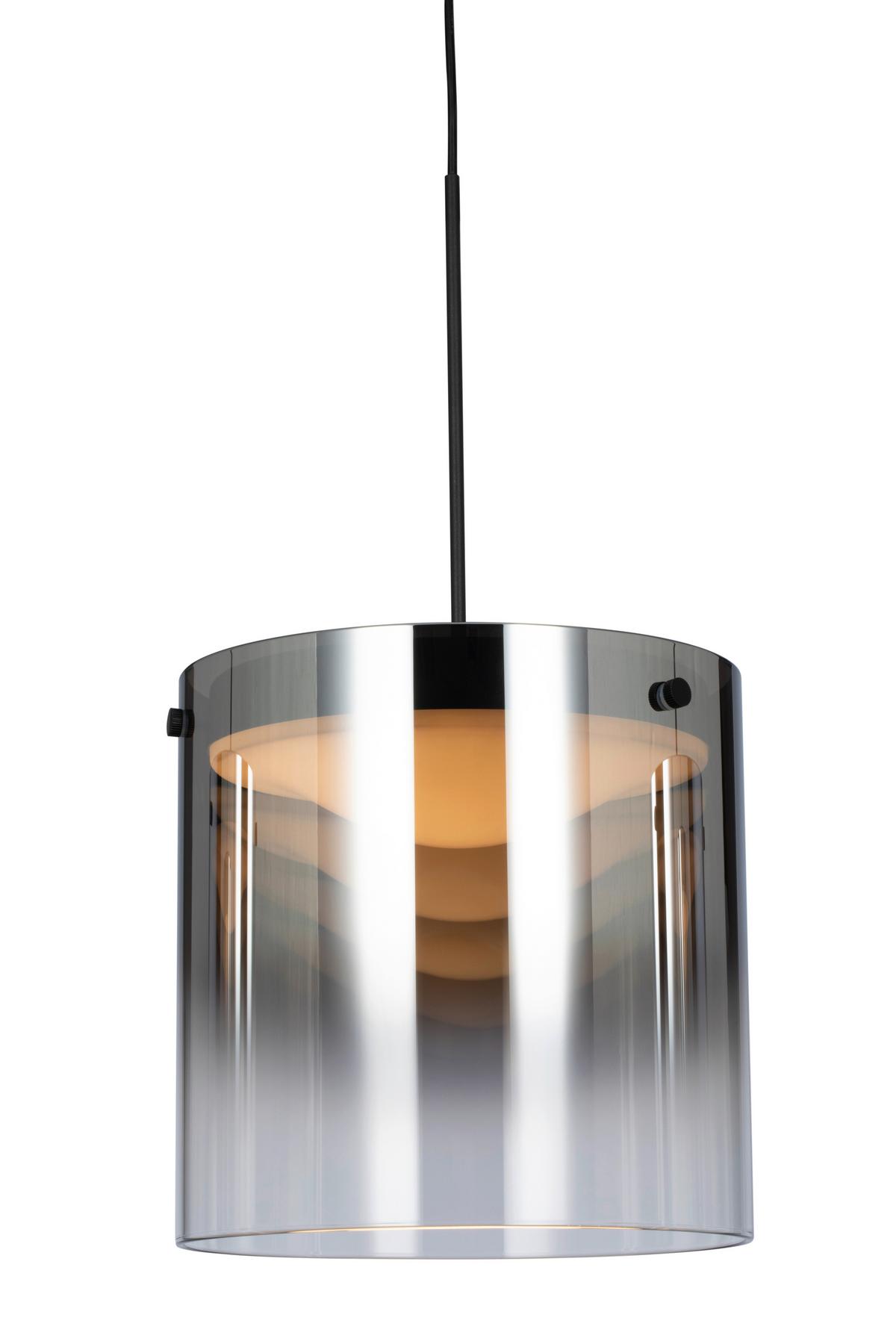 LAMPA WISZĄCA LED BAIA *DK* - czarny, Design, metal/szkło (100/20/180cm) - Dieter Knoll