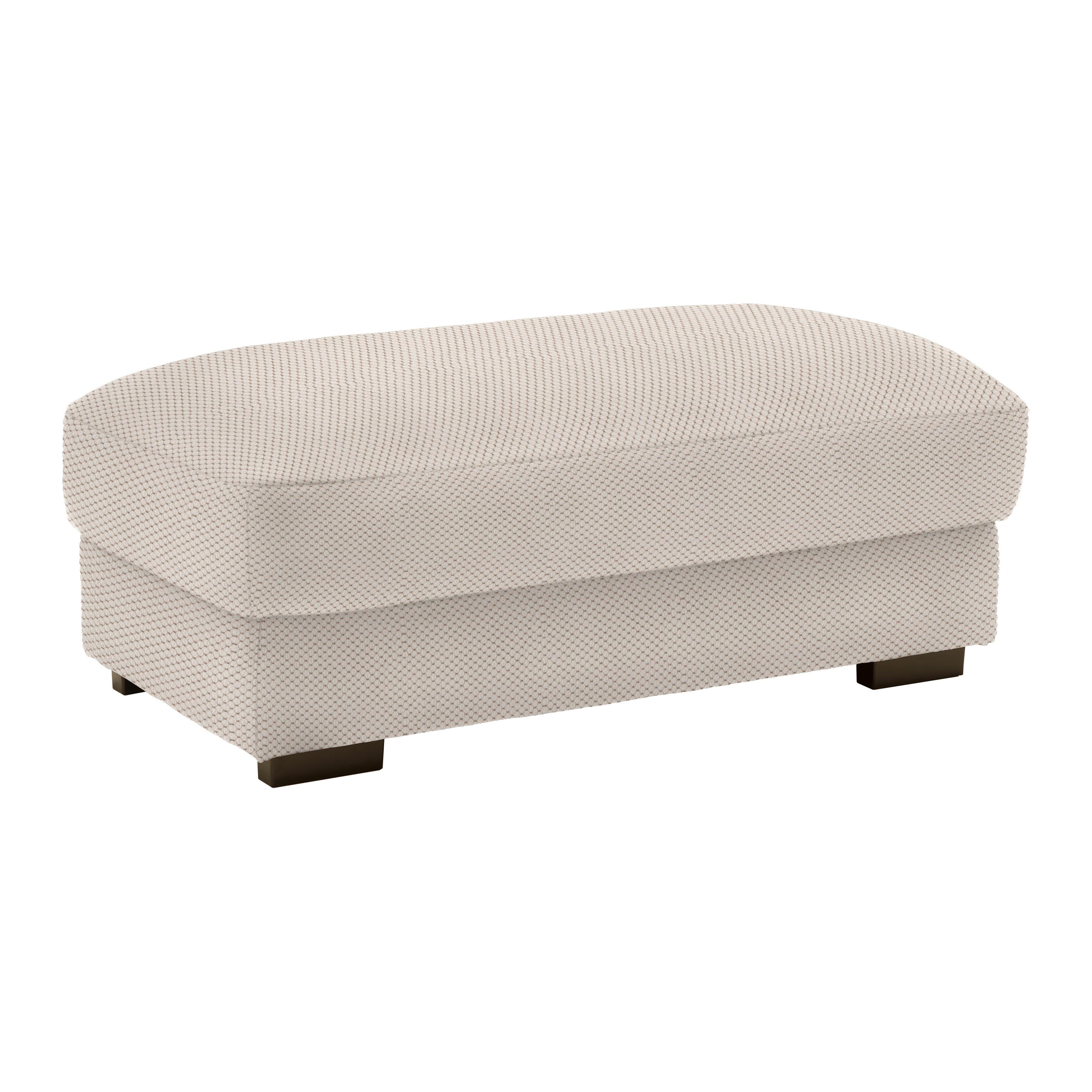 Hocker Pedro Creme - Beige, MODERN, Textil (60/46/110cm) - Mömax