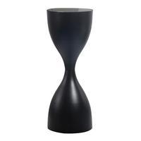 Beistelltisch Wl7.460 - Schwarz, Design, Glas/Metall (23/23/62cm) - MID.YOU