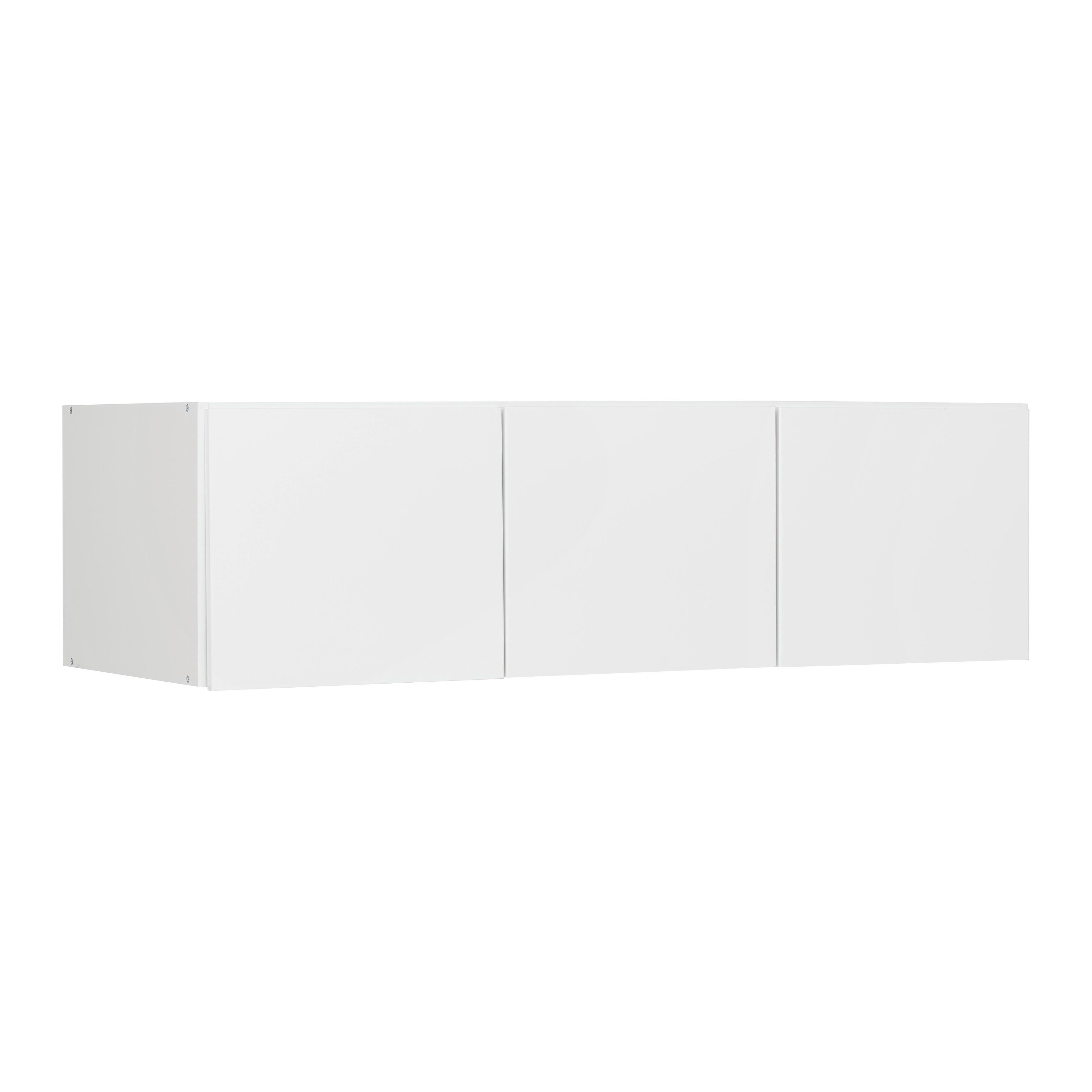 Aufsatzschrank Max-Extra Weiß - Weiß, KONVENTIONELL, Holzwerkstoff (136/39/54cm) - Mömax