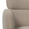 STOL MED ARMSTÖD LIORA - brun/svart, Modern, metall/textil (57,5/84/61cm) - Bessagi Home