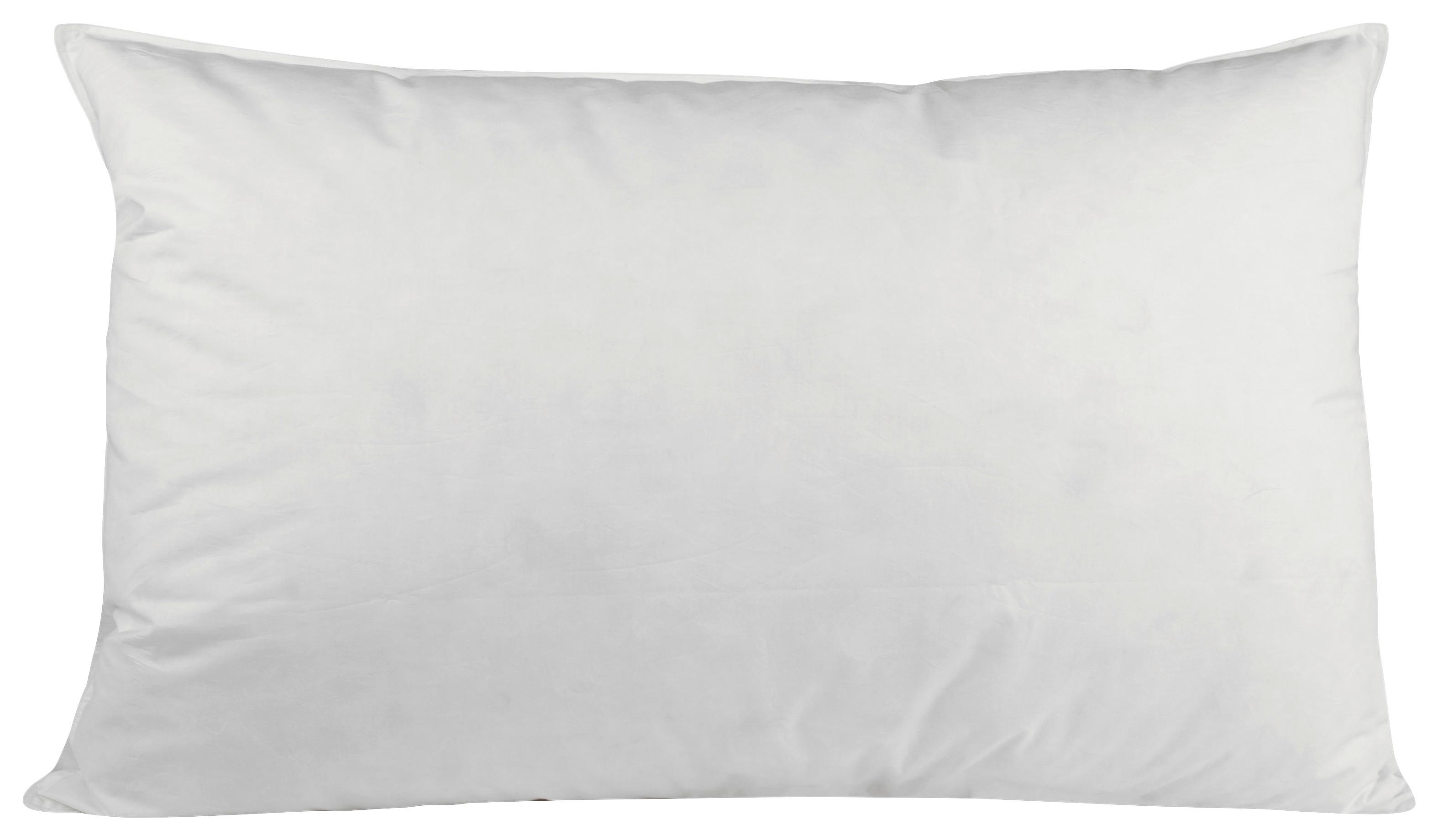 KOPFKISSEN HOCH - Weiss, Konventionell, Textil (65/100cm) - Nadana