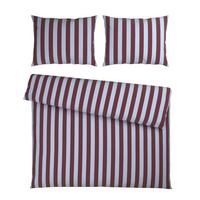 Posteljnina Bold Streif Xxl, 2x Ca. 60/80 In Ca. 200/200 Cm - modra/sivovijolična, Moderno, tekstil (200/200cm) - Mömax