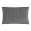 Zierkissen Pablo Grau ca. 40x60cm - Grau, MODERN, Textil (40/60cm) - Premium Living