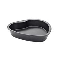 Tortaforma Heart - fekete, fém - Metaltex