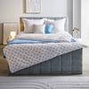 PRYDNADSKUDDE VIOLA - blå, Klassisk, textil (45/45cm) - Premium Living