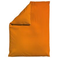 Bettdeckenbezug Woven Satin Gelb/Rot ca. 135-140x200cm - Gelb/Rot, Basics, Textil (135-140/200cm) - Schlafgut