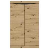 Komoda Turino, Antracit, Barva Hrasta - antracit/hrast artisan, Trend, umetna masa/leseni material (75,8/122,8/39,9cm)