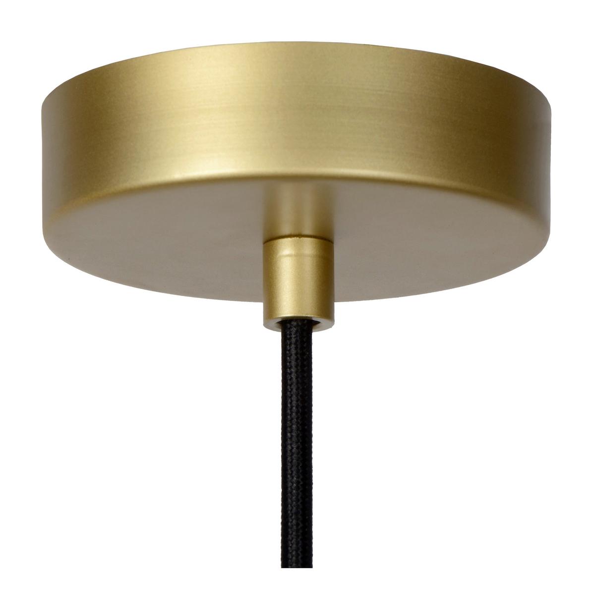 LAMPA WISZĄCA 10409/01/66 EXTRAVAGANZA TUSSE - jaskrawy róż, Design, tkanina (30/30/152.5cm) - Lucide