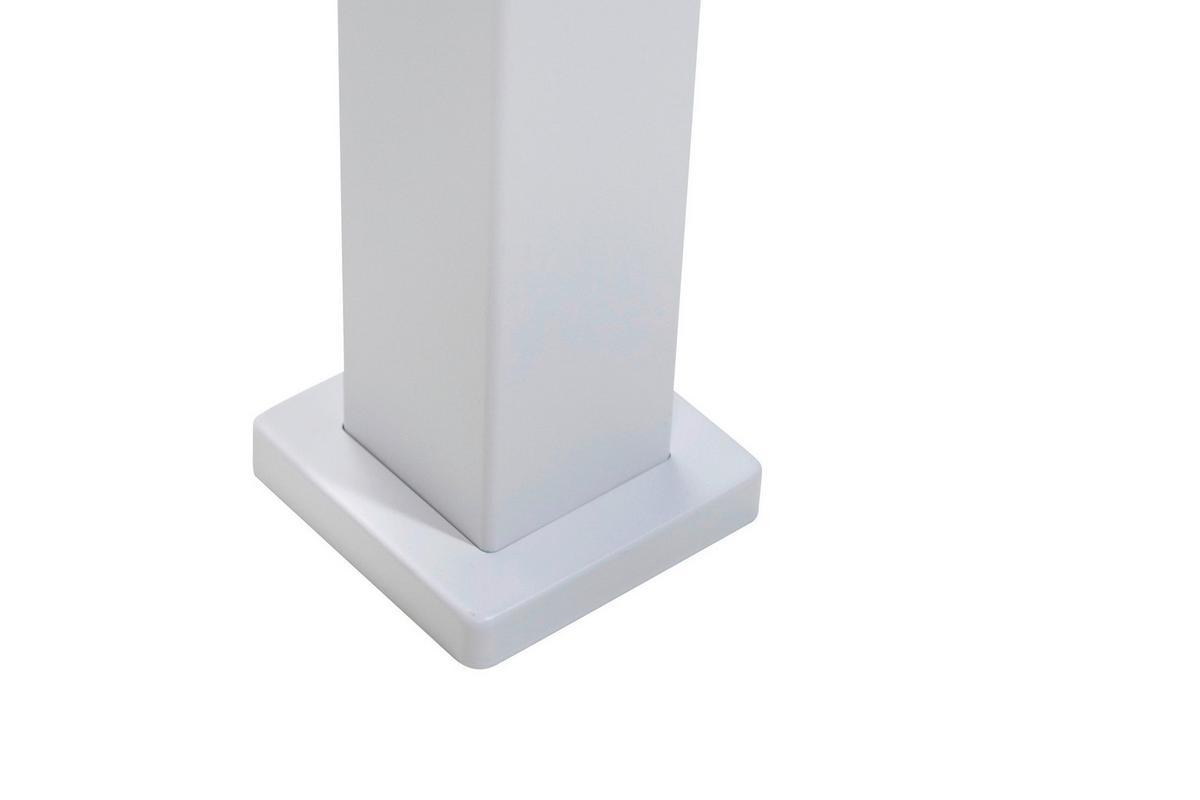 Pavillon Mirador ca. 300x250 cm Weiß - Weiß, MODERN, Metall (300/250/300cm) - Gardenson