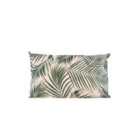 PODUSZKA ZEWNĘTRZNA 749000 - NATURAL SPIRIT - zielony/biały, Basics, tworzywo sztuczne (50/30cm)