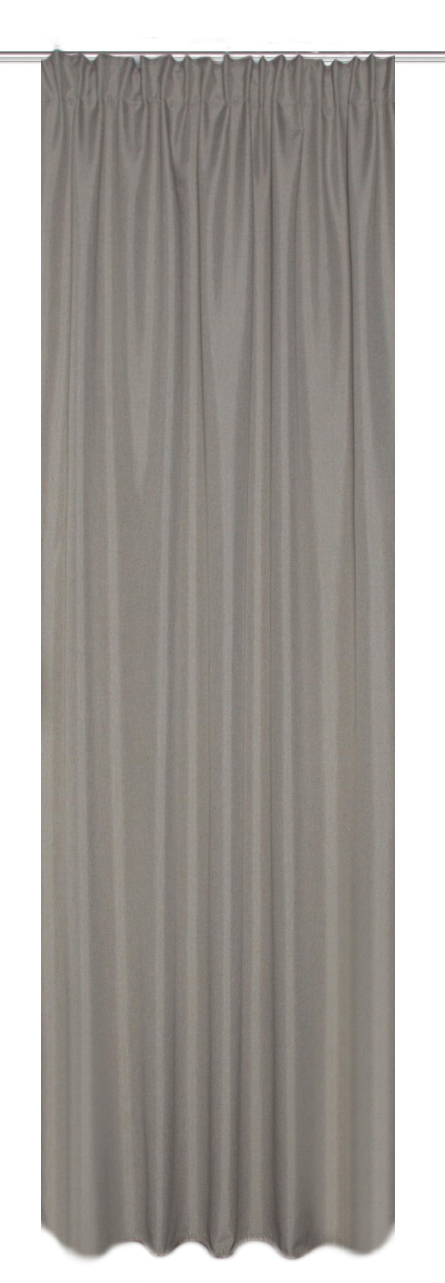 Wärmeschutzvorhang Thermo Naturfarben ca. 135x245cm - Naturfarben, KONVENTIONELL, Textil (135/245cm)