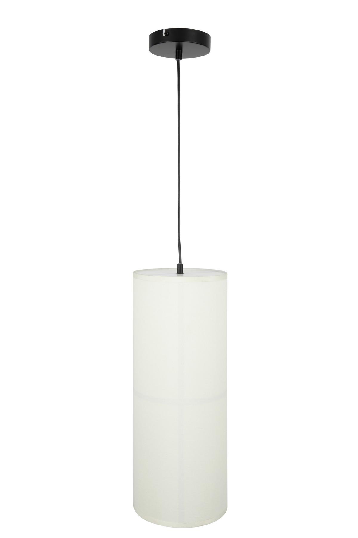 LAMPA WISZĄCA KUSUMA - biały, Design, tworzywo sztuczne/metal (18/120cm) - Collet's Monde