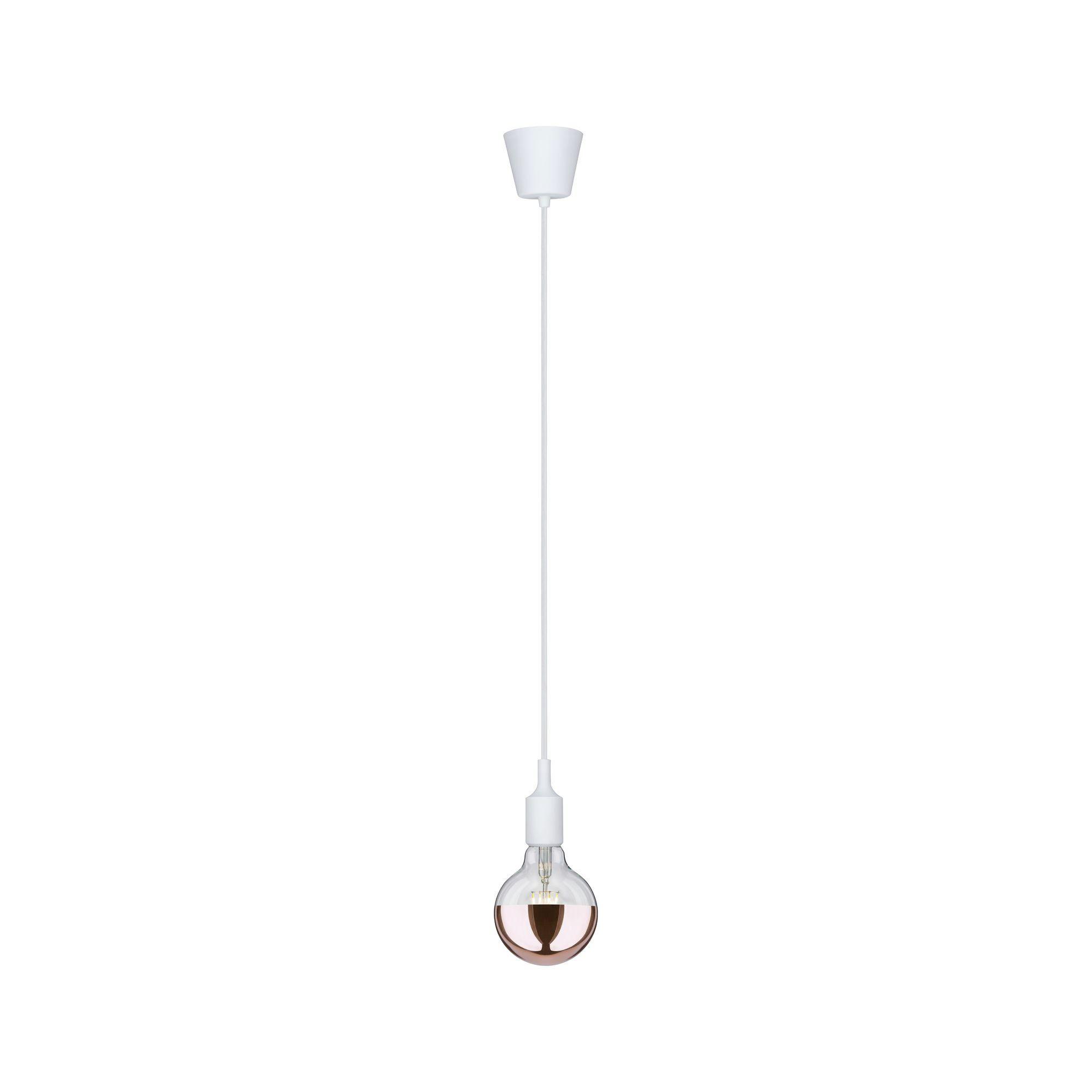 Hängeleuchte Ketil in Weiß max. 60 Watt - Weiß, Basics, Kunststoff (9,2/200,0cm) - Paulmann