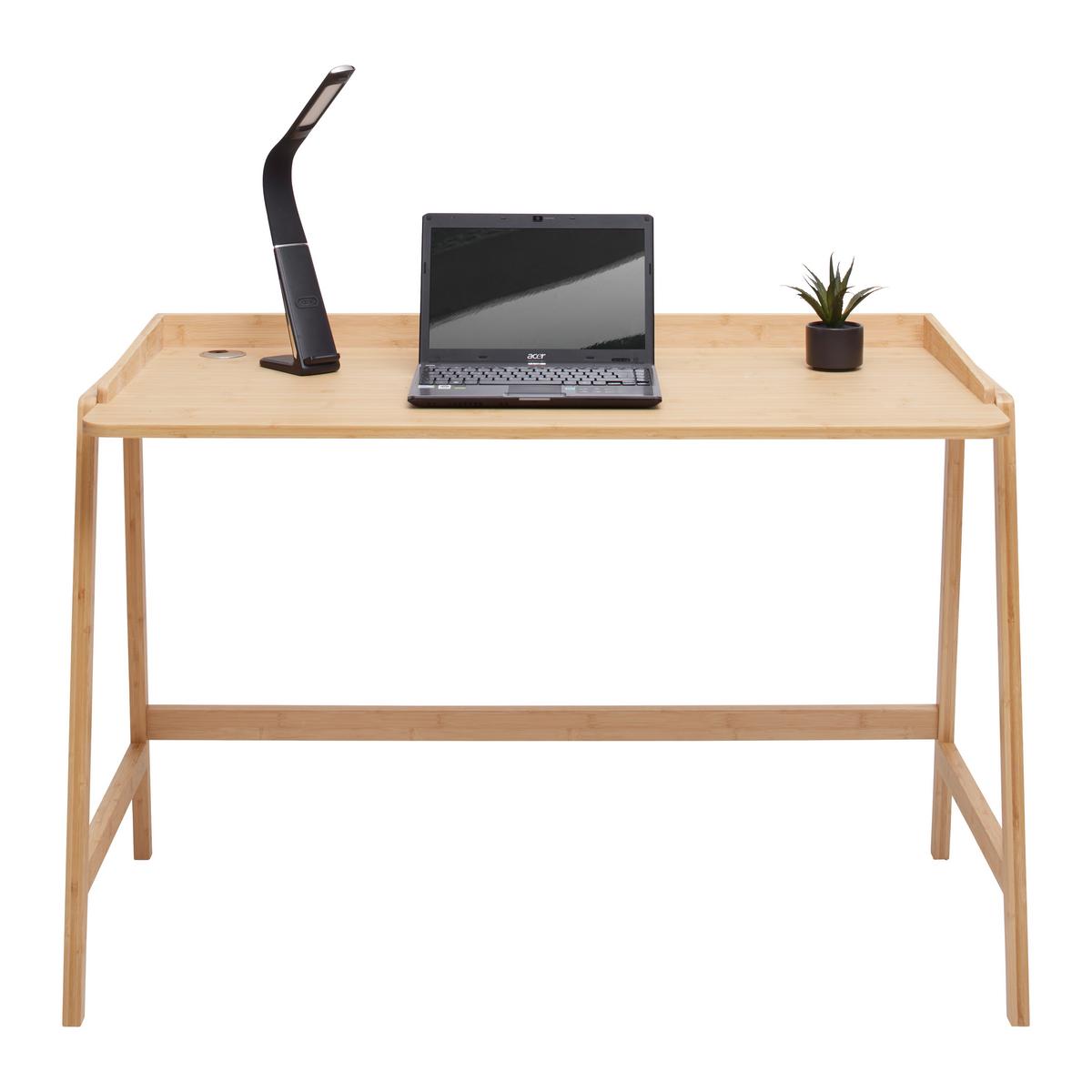 Schreibtisch Bonnie Naturfarben - Naturfarben, MODERN, Holz (120/80/60cm) - Mömax