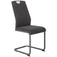 Nihajni Stol Christina, Antracit - siva/antracit, Konvencionalno, kovina/tekstil (43/98/58cm) - Mömax