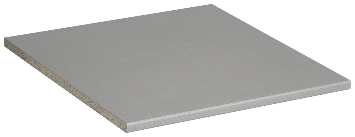 Einlegebodenset Zubehör Grau ca. 50x50cm - Grau, KONVENTIONELL, Holzwerkstoff (50/2,2/50cm) - Premium Living