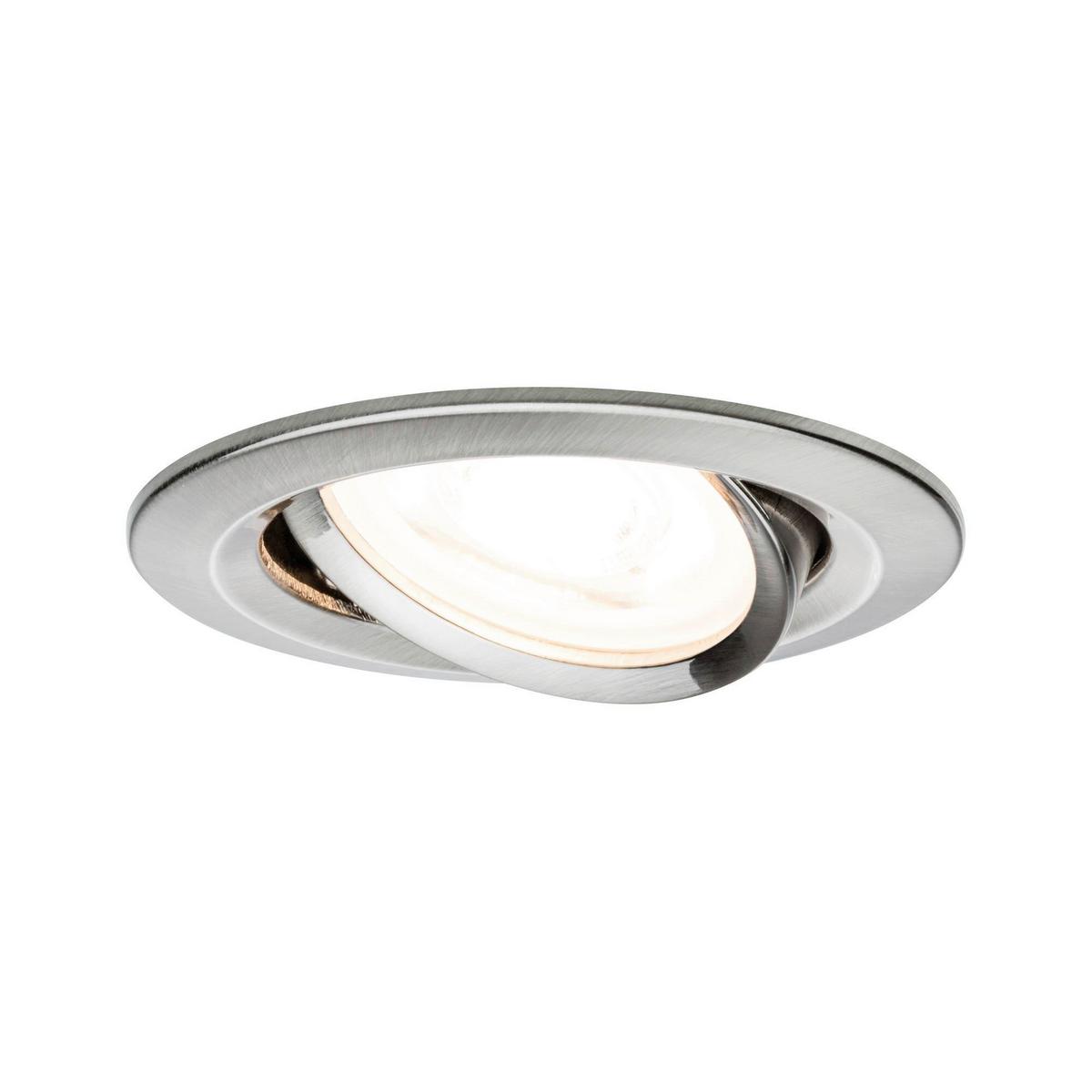 Deckenleuchte Nova in Alufarben max. 6,5 Watt - Basics (8,4cm) - Paulmann