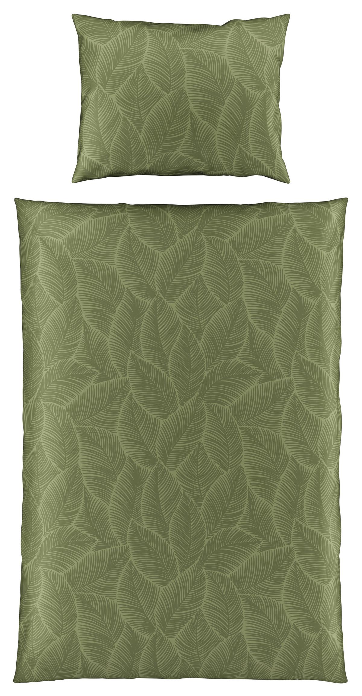 Posteljnina Alex Design - olivno zelena , Moderno, tekstil (140/200cm) - Premium Living