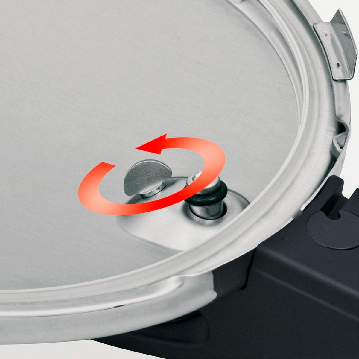 SZYBKOWAR 602-810-08-000/0 FISSLER - kolor srebrny, Basics, metal (8l) - Fissler