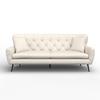 Canapea bigsofa LILIANA - crem, Modern, lemn/textil (227/95/93cm) - Bessagi Home