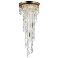 Kronleuchter Cascade - Goldfarben, Basics, Glas/Metall (42/97,5cm) - MAYTONI